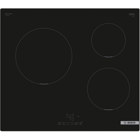 BOSCH Encimera inducción PUC611BB5E 3 zonas Negro