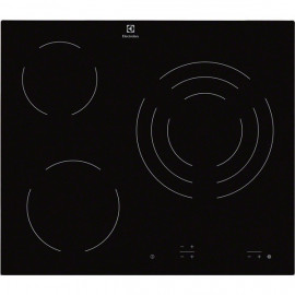 ELECTROLUX Encimera Vitrocerámica  EHF6232IOK, 3 zonas, Negro,