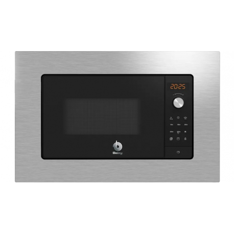 BALAY Microondas integrable  3CG6142X3, Integrable, Sin Grill, Negro, Menos de 21 litros