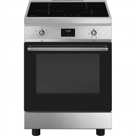 SMEG Cocina horno eléctrico  C6IMXT2. 4 zonas, Inoxidable. Clase A