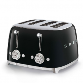 SMEG PAE Tostadora  SMEG  TSF03BLEU, Color Negro