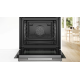 BOSCH Horno multifunción vapor  HRG7761B1. Infinity, Pirolítico, Negro,