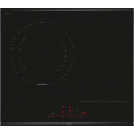BOSCH Encimera Inducción  PXJ675HC1E, Flexible, Negro, acabado premium