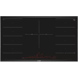 BOSCH Encimera Inducción  PXV975DV1E. Infinity, Flexible, Negro, acabado premium