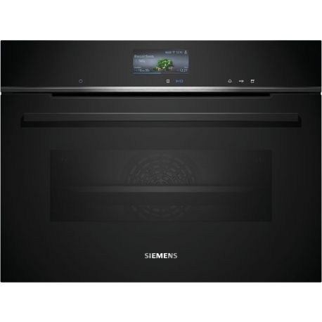 SIEMENS Horno multifunción vapor  CS736G1B1. OLIMPO. , Negro,  Clase A+