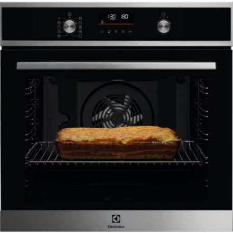 ELECTROLUX Horno multifunción vapor  EOF6P46VX0, Pirolítico, Inoxidable, Clase A+