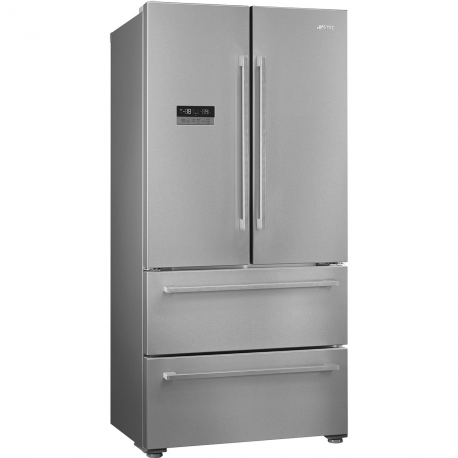 SMEG Americano Syde by Syde  FQ55FXDE, Solo Congelador No Frost, Inoxidable, Clase E