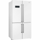 SMEG Americano Syde by Syde  FQ60BDE, No Frost, Blanco, Clase E