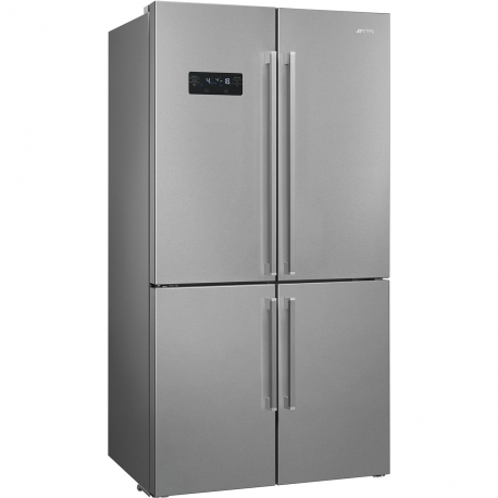 SMEG Americano Syde by Syde  FQ60XDE, No Frost, Inoxidable, Clase E