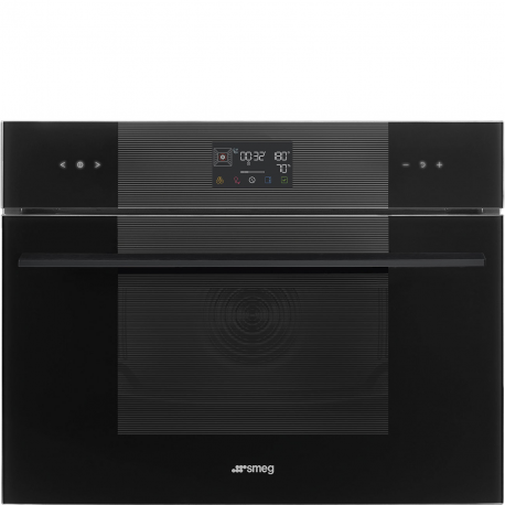 SMEG Horno multifunción  SO4102S3B3, Negro, Clase A++