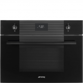 SMEG Horno microondas  SO4101M1B3, Negro,