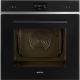 SMEG Horno multifunción vapor  SO6402S3PB, Negro, Clase A++