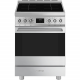 SMEG Cocina horno eléctrico  C6IPXM2, Más de 4 zonas, Inoxidable Clase A