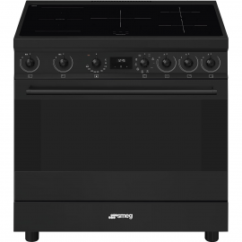 SMEG Cocina horno eléctrico  C9IMN2, Más de 4 zonas, Inoxidable Clase A