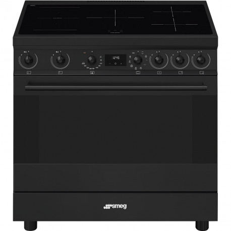 SMEG Cocina horno eléctrico  C9IMN2, Más de 4 zonas, Inoxidable Clase A