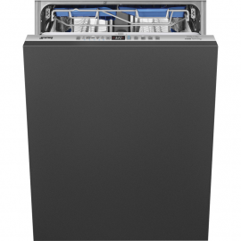 SMEG Lavavajillas 60 cm.  STL323BL, 13 cubiertos, 3ª bandeja, Integrable, Clase A+