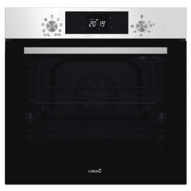 CATA Horno multifunción  07001508. HORNO, MDS 8008 X, Pirolítico, Negro,