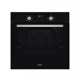 CATA Horno multifunción  07034508. HORNO, MDS 8007 BK, Pirolítico, Negro,