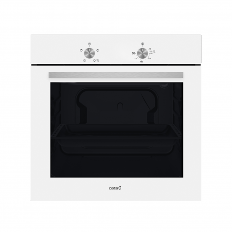 CATA Horno multifunción  07044613. HORNO, SES 6004 WH, Pirolítico, Blanco,