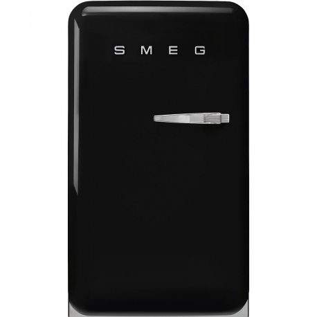 SMEG Frigorífico 1 puerta  FAB10LBL6, Cíclico, Negro, Clase D