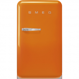 SMEG Frigorífico 1 puerta  FAB10ROR6, Cíclico, Negro, Clase D