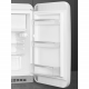 SMEG Frigorífico 1 puerta  FAB10RWH6, Cíclico, Negro, Clase D