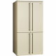 SMEG Americano Syde by Syde FQ60CPO6, No Frost, Crema, Clase E