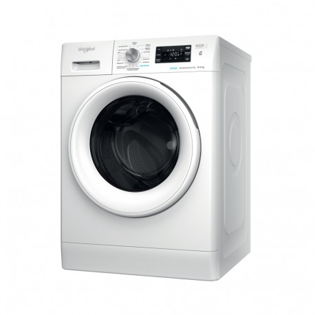 WHIRLPOOL Lavadora secadora  FFWDB 864349 WV SPT. 8 Kg lavado 5 Kg secado, de 1400 r.p.m. Blanco. Clase B