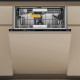 WHIRLPOOL Lavavajillas libre inst 60 cm  W8I HP42 LSC. 14 cubiertos, 3ª bandeja, Negro. Clase C