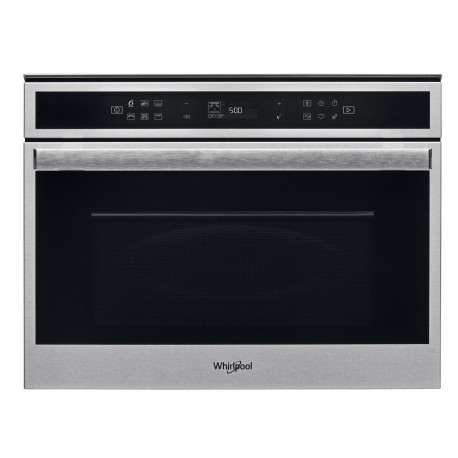 WHIRLPOOL Microondas integrable  W6 MW461. Integrable, Con Grill, Inoxidable.