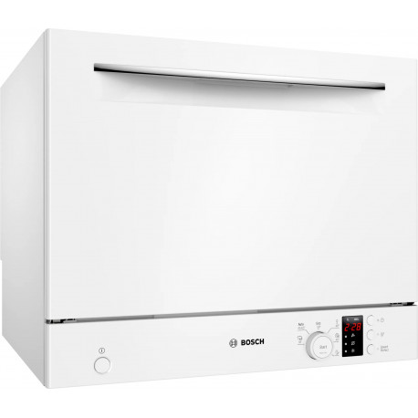 BOSCH Lavavajillas Compactos  SKS2ITW00E. Menos de 8 cubiertos, Blanco, Clase E