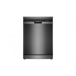 SIEMENS Lavavajillas libre inst 60 cm  SN23EC03ME.  . 14 cubiertos, 3ª bandeja, Negro, Clase B