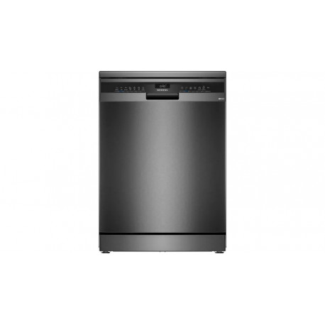 SIEMENS Lavavajillas libre inst 60 cm  SN23EC03ME.  . 14 cubiertos, 3ª bandeja, Negro, Clase B