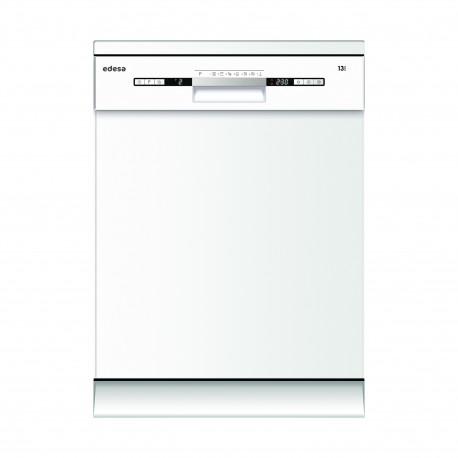 EDESA Lavavajillas libre inst 60 cm  EDW-6230 WH /A. 926270326. 13 cubiertos, Blanco, Clase D