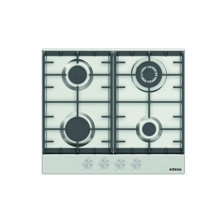 EDESA Encimera a gas  EGX-6041 TI TR CI N. 922272071. 4 zonas, Inoxidable, Zona Gigante gas