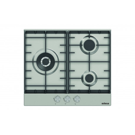 EDESA Encimera a gas  EGX-6031 TI TR CI N. 922272077. 3 zonas, Inoxidable, Zona Gigante gas