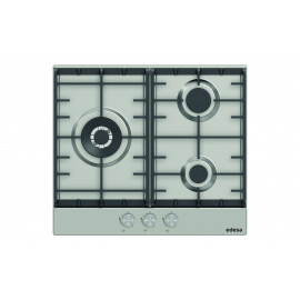 EDESA Encimera a gas  EGX-6031 TI TR CI B. 922272078. 3 zonas, Inoxidable, Zona Gigante gas