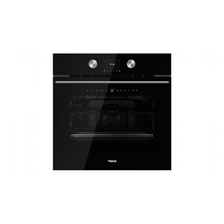 TEKA Horno multifunción  PIROLITICO STEAKMASTER CRISTAL NEGRO.111000036. Pirolítico, Negro, Clase A