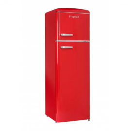 FRIGELUX Frigorífico 2 puertas  RFDP246RRA++, Cíclico, Rojo, Clase E