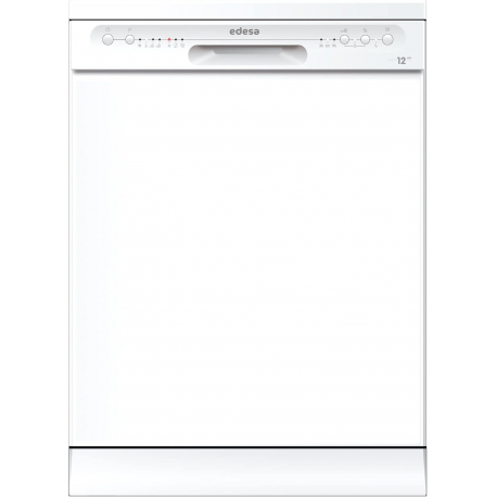 EDESA Lavavajillas libre inst 60 cm  EDW-6120 WH. 926270308. 12 cubiertos, Blanco, Clase E