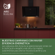AEG Campana decorativa  GB67D91HL. 90 cm, Inoxidable,. Clase A