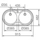 FREGADERO TEKA DUETTA 2C INOX