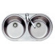 FREGADERO TEKA DR-80 2C INOX