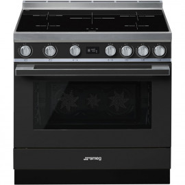 Cocina eléctrica SMEG CPF9IPAN  Antracita Más de 4 zonas, Zona Gigante