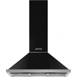 Campana SMEG KPF9BL Pared Negro Clase A+