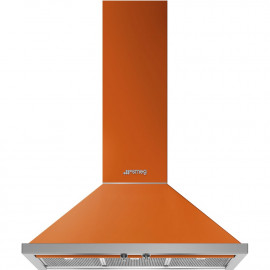 Campana SMEG KPF9OR Pared Naranja Clase A+