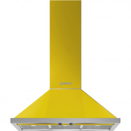 Campana SMEG KPF9YW Pared Amarillo Clase A+