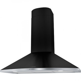 Campana  TENDER H 90 NEGRA FUNDICION V2 Pared Negro. 110.0270.809