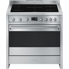 Cocina SMEG A1PYID-9 Cocinas Eléctricas Inoxidable Más de 4 zonas, Zona Gigante