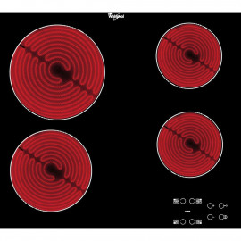 Encimera WHIRLPOOL AKT 8090/NE Vitrocerámica Negro 4 zonas